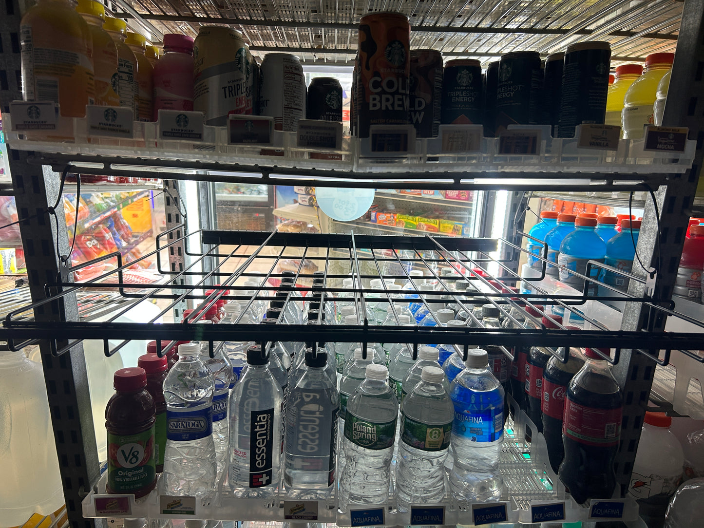 Universal Can Roller with Adjustable Dividers for Coolers