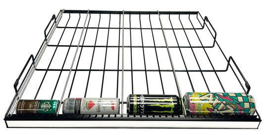 Universal Can Roller with Adjustable Dividers for Coolers